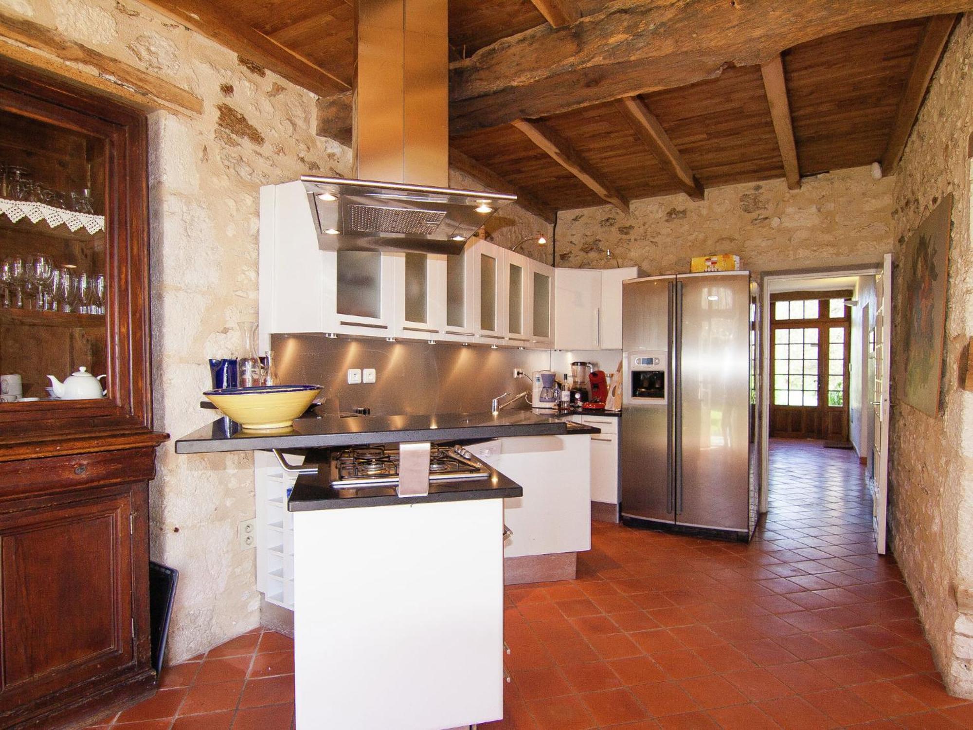 Warm Mansion With Swimming Pool In Sigoul S Villa Pomport Buitenkant foto